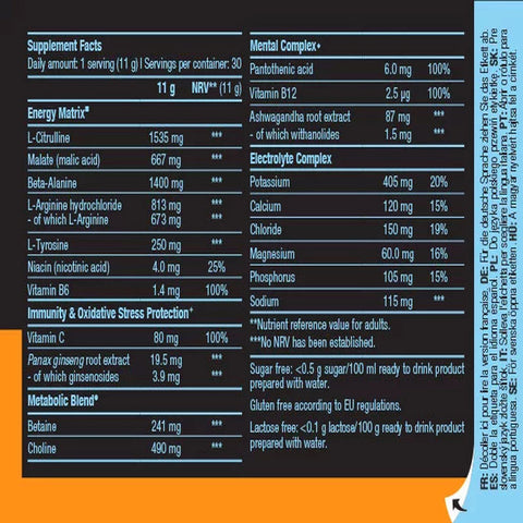 BIOTECH USA Pump Preworkout Caffeine Stim Free 330 g