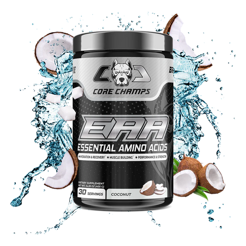 CORE CHAMPS EAA + CALCİUM+MAGNESİUM (ESSENTIAL AMINO ACIDS) 30 SERVİS (ABD MENŞEİ)