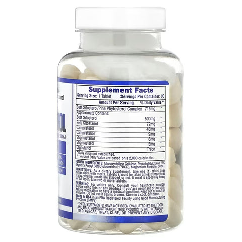 HiTech Pharmaceuticals Beta Sitosterol 500mg 90 Tablet