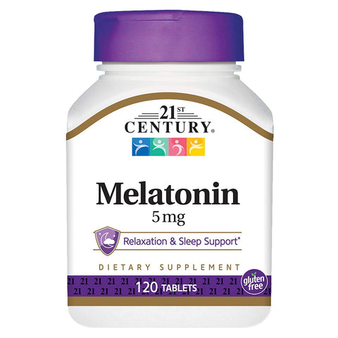 21st Century Melatonin 5 mg 120 tablets