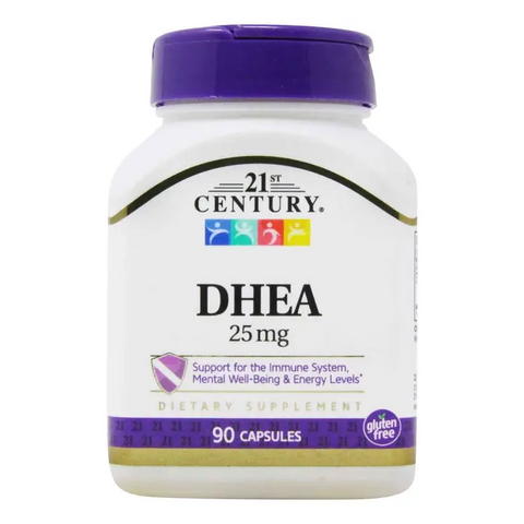 21st Century DHEA 25 mg 90 Capsul