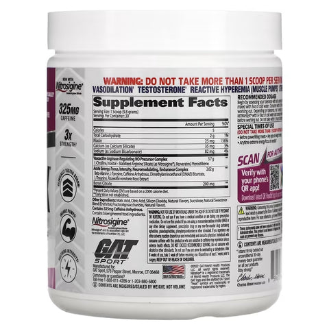 Gat Sport Nitraflex PreWorkout