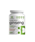 Deal Supplement Korean Red Panax Ginseng Root Extract 7500mg Per Ser