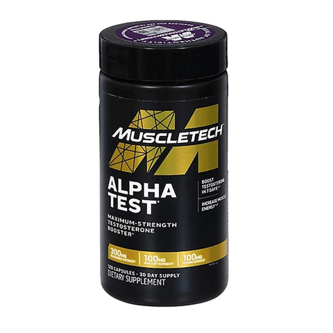 MuscleTech Alpha Test 120 Capsules