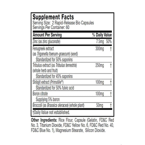 MuscleTech Alpha Test 120 Capsules