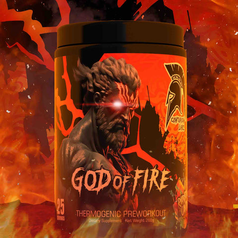 CENTURİON LABZ God of Fire Thermo Ripped Pump Preworkout - Yohımbıne + Daa + Huperzine