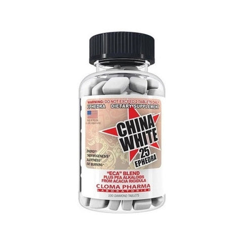 CLOMA PHARMA China White Ephedra Fat Burner 100 Tablet