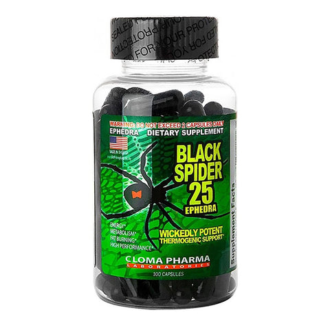 Cloma Pharma Black Spider 100 Kapsül