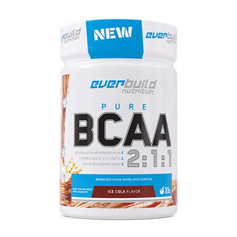 EVERBUILD BCAA 2 1 1 300 gram - ORANGE