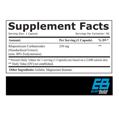 EVERBUİLD Ecdysterone / 90 Caps