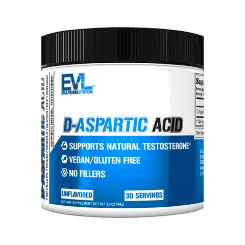 EVLution Nutrition DAA-Aspartic Acid Unflavored