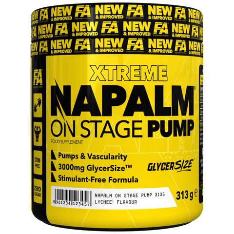 FA NAPALM On Stage Pump Preworkout 313 g