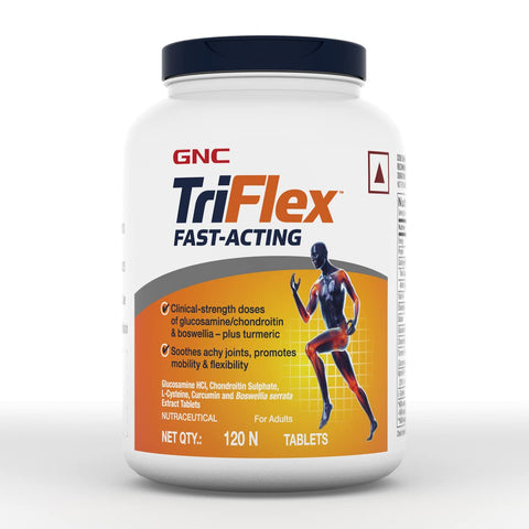 Gnc Triflex Fast-Acting 120 Caplets - (Eklem , glukozamin , boswellia , msm , chondroitin)