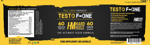 Hard Muscle Testo F-One 60 Kapsül