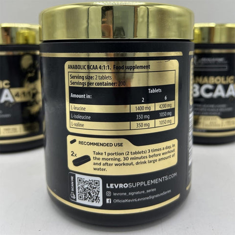 Kevin Levrone ANABOLİC BCAA 4 1 1 200 tablets - 50 SERVİS