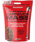 MUSCLEMEDS BEEF PROTEİN CARNİVOR MASS GAİNER 4900 KG