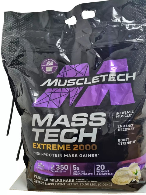 Musletech Gh Masstech Gainer 9 KG - (Kilo Almaya Yardımcı Hacim Kütle Kas Artırma Karbonhidrat Tozu)