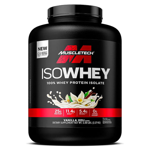 MuscleTech IsoWhey Protein Isolate 2,27 KG - Vanilya