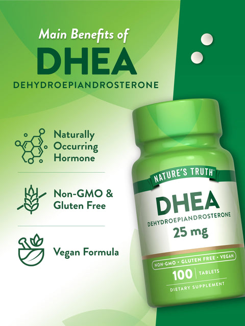 Nature's Truth DHEA 25 mg 100 Kapsül