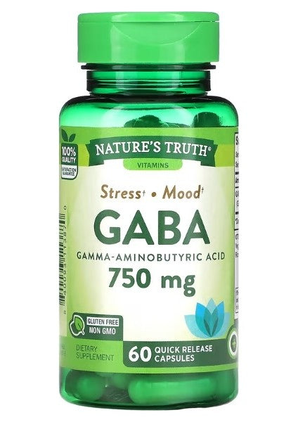 Nature's Truth Gaba 750 mg 60 caps