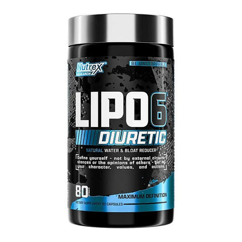 NUTREX LIPO-6 Diuretic 80 KAPSÜL (SU ATICI)