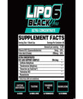 Nutrex Lipo 6 Hers Ultra Fat Burner Concentrate 60 Capsules