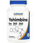 Nutricost Yohimbine 5 mg 240 Capsules