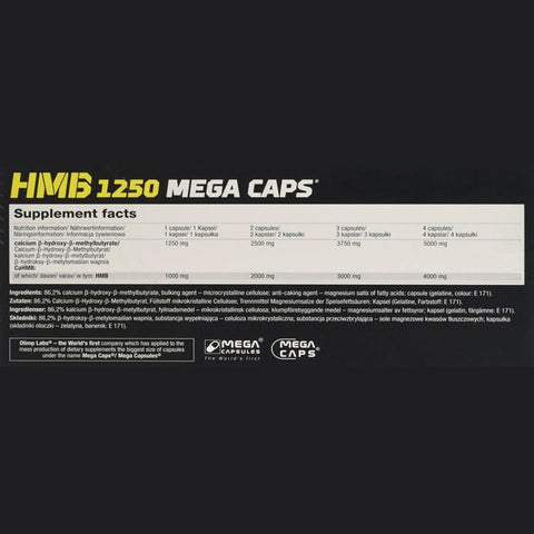 OLİMP HMB Mega Caps 1250 mg. 120 Caps.