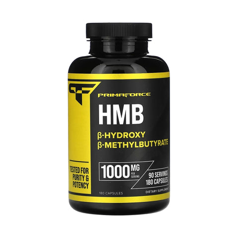 Primaforce HMB B-Hydroxy B-Methylbutyrate 1000 mg 180 Capsul