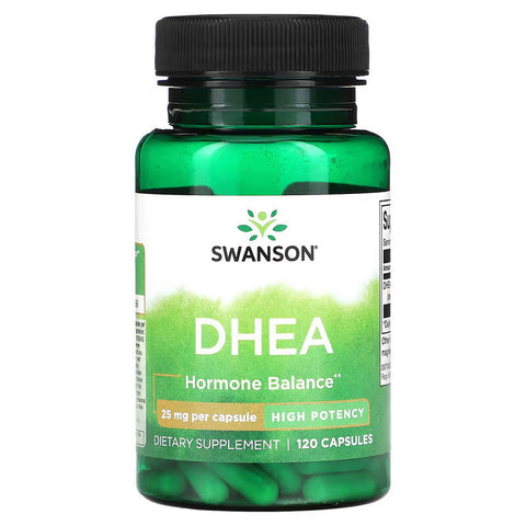 Swanson DHEA High Potency 25 mg 120 Kapsül