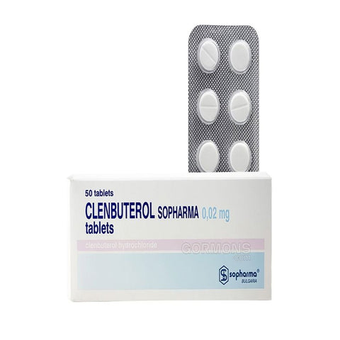 Sopharma Clenbuterol 20Mcg 50 Tablet