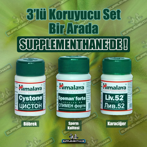 Himalaya LİV52 + CYSTONE + SPEMAN FORTE KORUYUCU PAKET