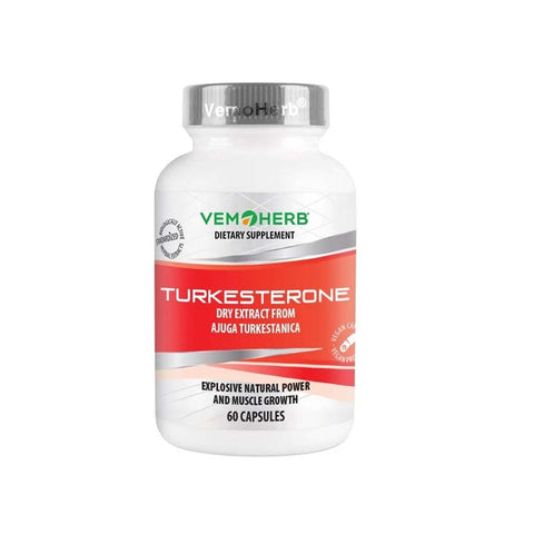 VEMOHERB Turkesterone 60 Caps - 500 mg