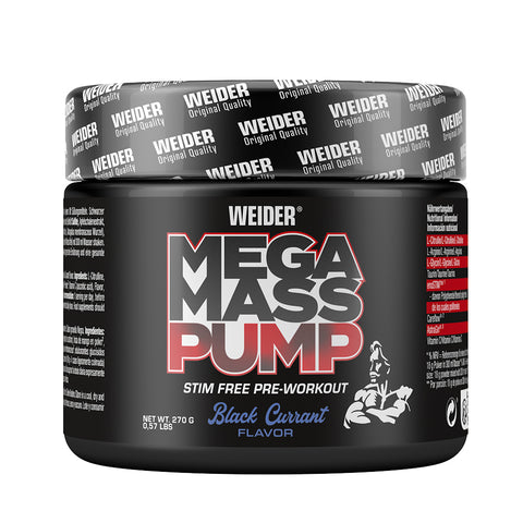 Weider Mega Mass Pump PreWorkout 270 g