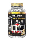 Weider Bcaa L-Glutamine – 180 caps