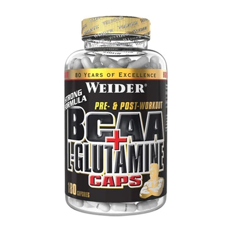 Weider Bcaa L-Glutamine – 180 caps