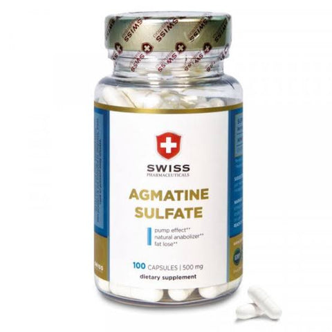 Swiss Pharma Swiss Pharmaceuticals Agmatıne Sulfate 500mg 100 Capsul