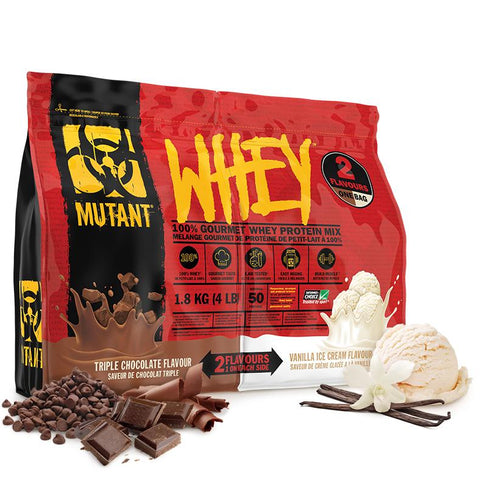 Mutant WHEY 4lb Dual Flavor - Whey Protein Mix 2 kg - 50 servis