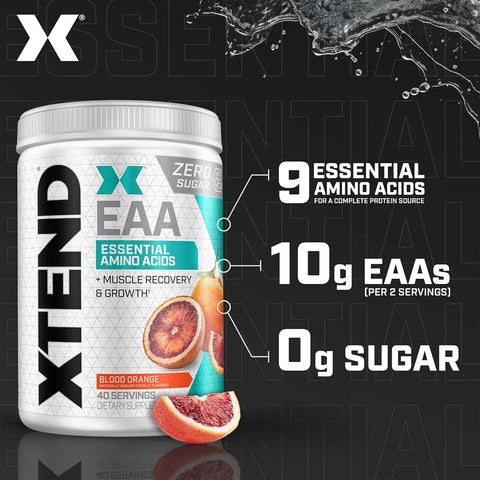 XTEND EAA + BCAA  Essential Amino Acids Powder 40 SERVİS