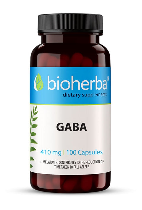 BİOHERBA GABA MELATONİN 410 mg 100 capsul