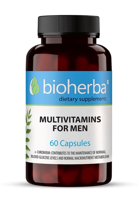 BİOHERBA MULTİVİTAMINS FOR MEN 60 capsul