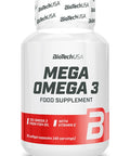 BIOTECH USA Mega Omega 3 / 90 Softgels