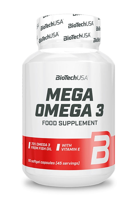 BIOTECH USA Mega Omega 3 / 90 Softgels