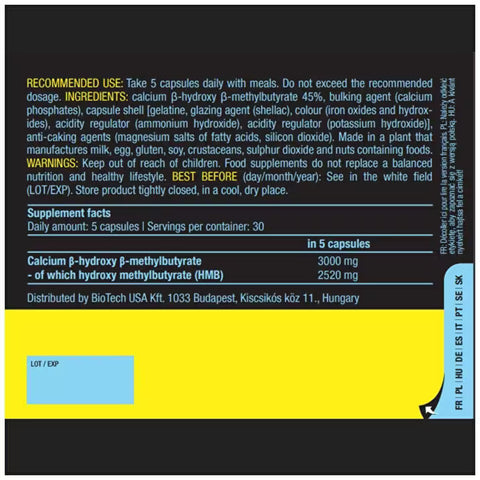 BiotechUSA HMB 150 Kapsül