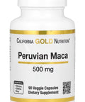 California Gold Nutrition Peruvian Maca 500 mg 90 kapsül