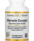 California Gold Nutrition Silymarin Milk Thistle 120 Caps