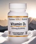 California Gold Nutrition Vitamin D3 VİTAMİN 125 mcg 5,000 IU 90 Fish