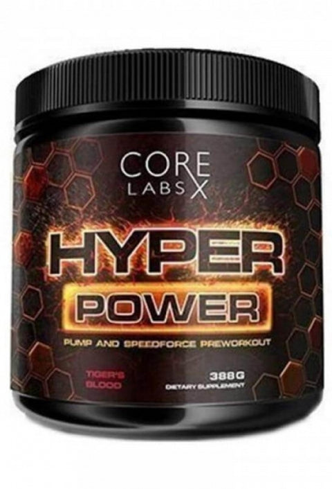 CORE LABS HYPER POWER PREWORKOUT DMHA DMAA AGMANTİNE SULFAT 388 G