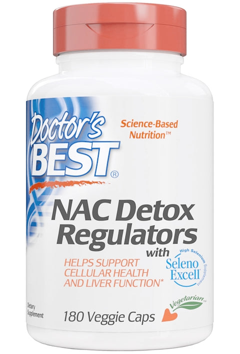 Doctor’s Best Doctor’s Best 600 mg Nac Detox Selenium Regulators 180 C