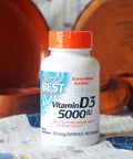 Doctors Best Vitamin D3 125 Mcg 5000 180 Softgels